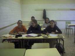 alumnos en clase