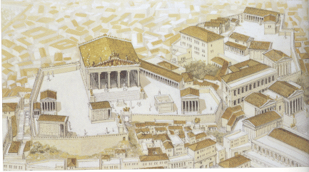 reconstruccin del templo de jpiter
